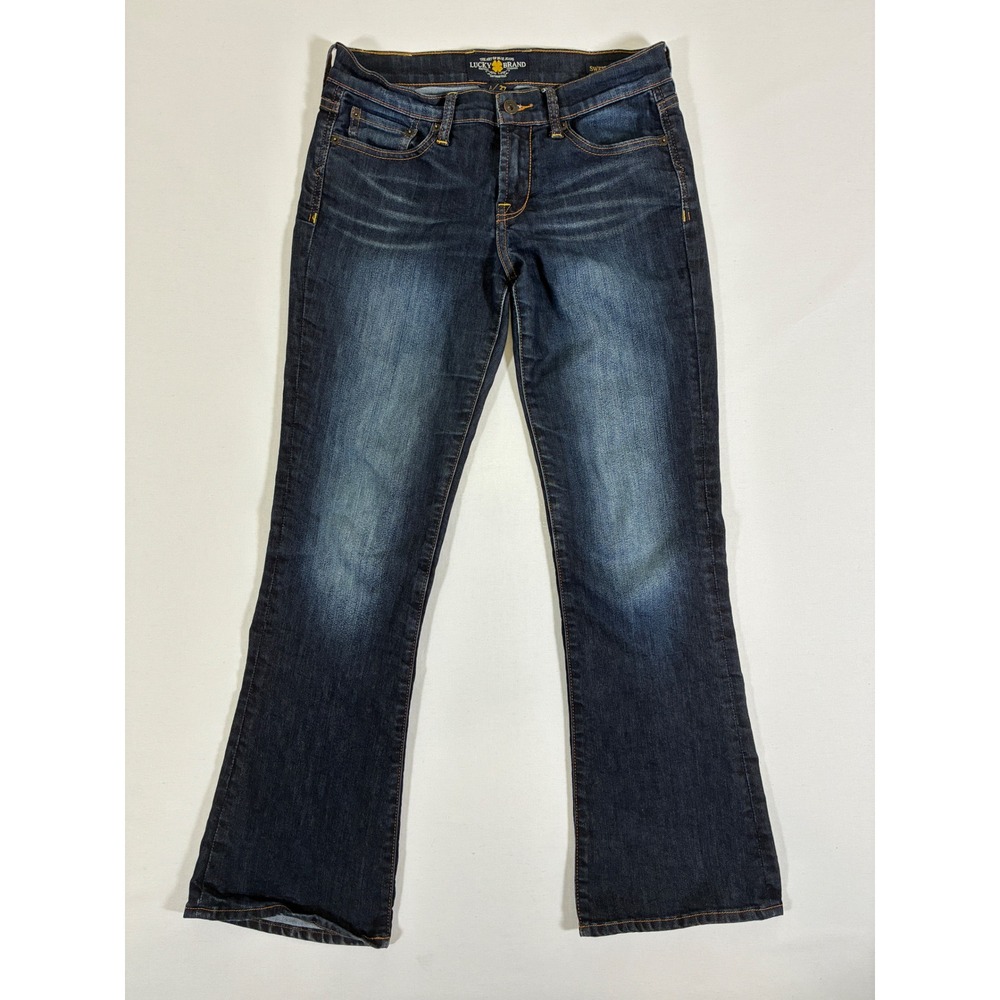 Lucky Brand Sweet N Low Bootcut Jeans – Size 27/4, Dark Wash